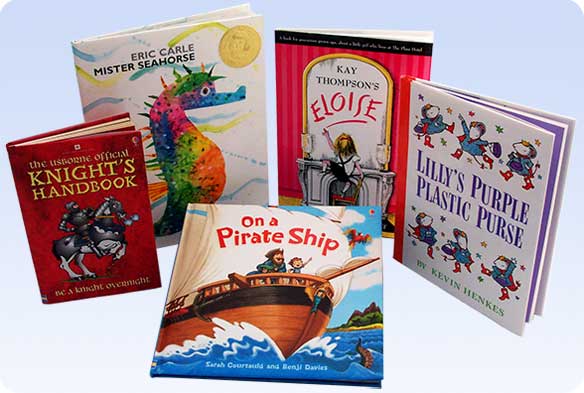  selection of the many children's books you can find at Toys Ahoy